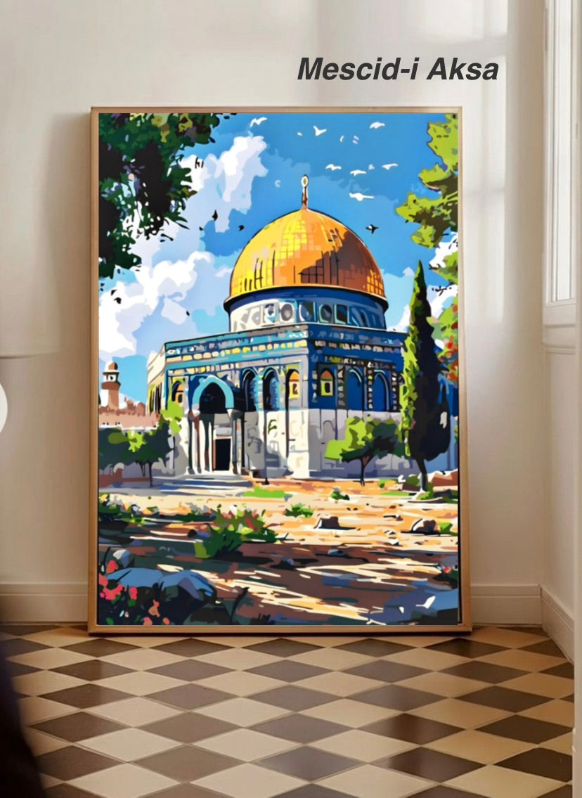 Mescid-i Aksa 40x50
