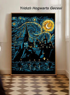 Yıldızlı Hogwarts Gecesi 40x50