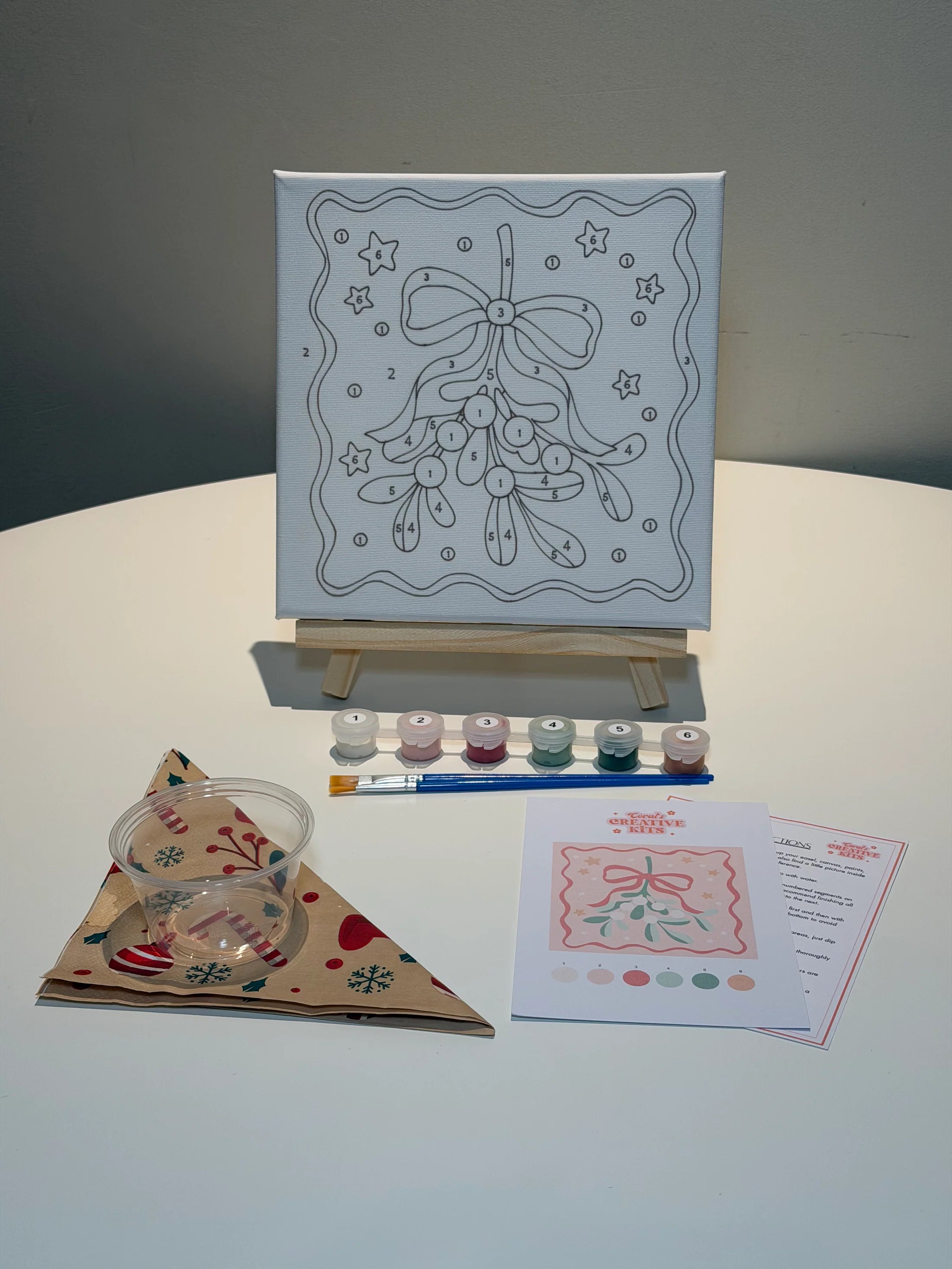 Mistletoe Altında 20x20