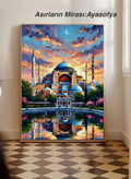Asırların Mirası:Ayasofya 40x50