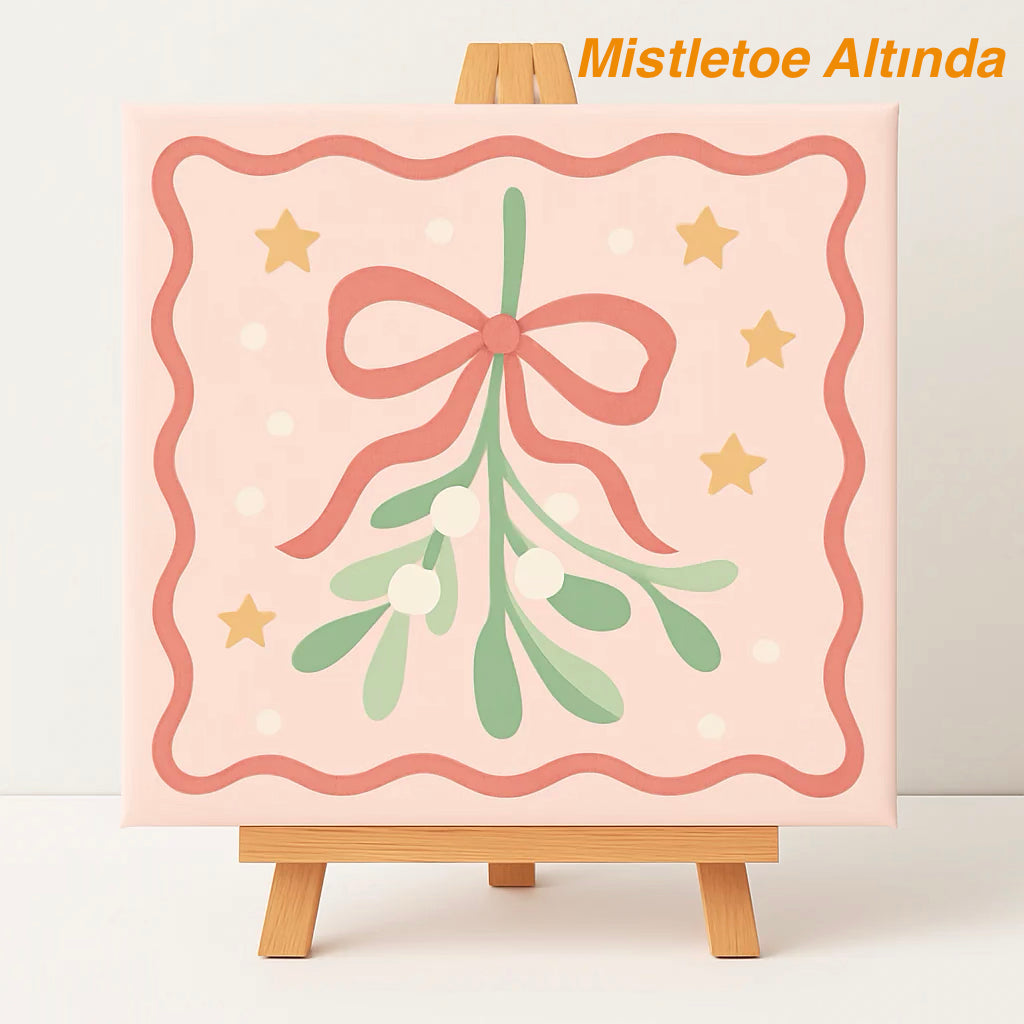 Mistletoe Altında 20x20