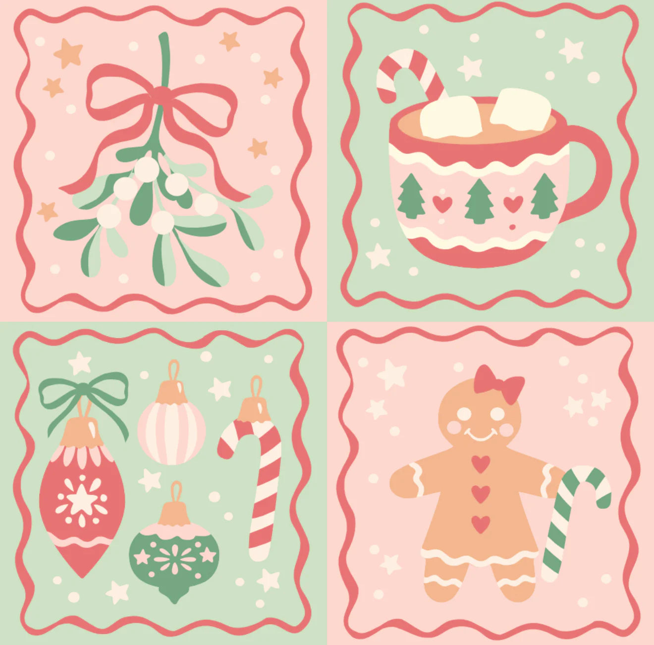 4’lü koleksiyon 20x20